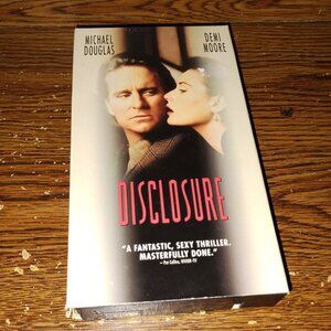 Disclosure (VHS, 1994) Michael Douglas Demi Moore